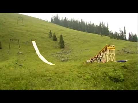 Funny stupid videos - Biggest Waterslide Jump EVER