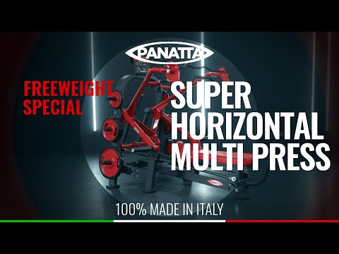 Upper Body | Super Horizontal Multi Press | Panatta | Free Weight Special