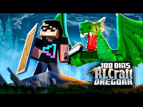 Sobrevivi 100 dias ZERANDO RLCraft Dregora no Minecraft - O FILME