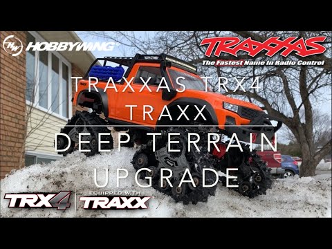 Traxxas Deep Terrain Traxx on TRX4  (Unboxing & Comparison)