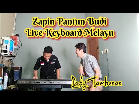 Zapin Pantun Budi cover Lody Tambunan @ZoanTranspose  (Live Cover Keyboard Melayu)