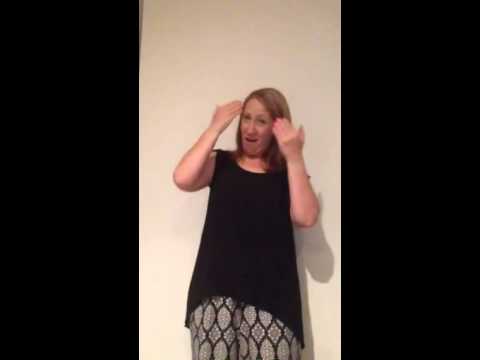 How to Sign Danger in Auslan