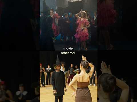 Ariana & Cynthia rehearse for Ballroom scene from wicked