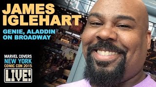 James Iglehart freestyle raps about Ultron on Marvel LIVE!