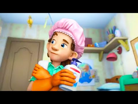 Scrubber | The Fixies | Hair Wash - Kingdom Kids Zone, Little Learners - The Fixies