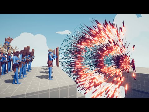 FIRE & ICE ARCHER GOD Vs EVERY FACTION | Totally Accurate Battle Simulator TABS