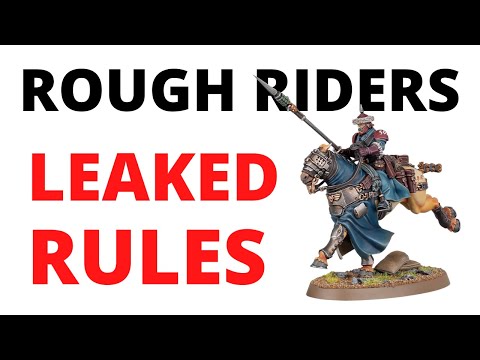Attilan Rough Riders - Leaked Datasheet from New Astra Militarum Codex