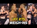 UFC 275 Official Weigh-In Video - MMA Fighting