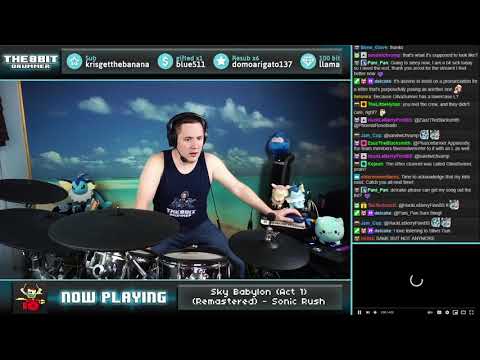 The8BitDrummer // Franchouchou - Saga Jihen (Hoshimachi Suisei ft. Hololive Fantasy cover)