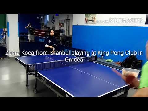 Zehra Koca from Istanbul at King Pong Club In Oradea