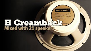 Video thumbnail for Celestion G12h-75 Creamback shootout by Zilla Cabs
