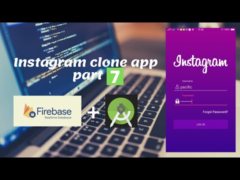 Instagram clone app part 7 (design Home activity).#androiddeveloper#firebasedatabase
