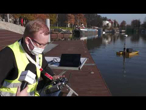 Geodezyjny robot - pływający Batdron - Echo24