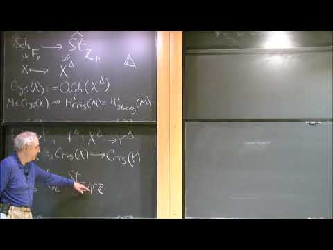 A stacky approach to crystalline (and prismatic) cohomology - Vladimir Drinfeld