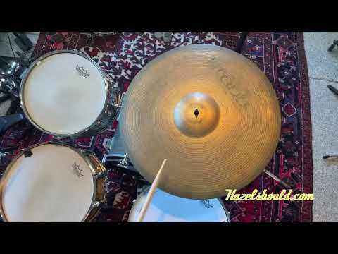 RARE Vintage ISTANBUL Pre Split AGOP MEHMET Factory PING Ride 20" 2696 g FOCUSED Pronounced PING image 7