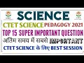 CTET SCIENCE PEDAGOGY TOP IMPORTANT 15 QUESTION SERIES CTET 2021