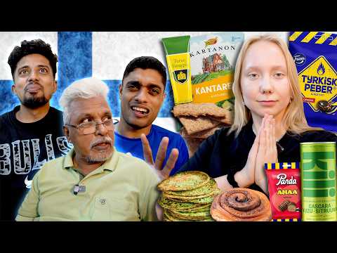 We Ate Finnish Snacks & Chocolates 🇫🇮🍫| Dad & Co Reactions 😂