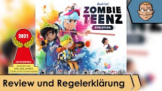 Zombie Teenz Evolution - (nominiert zum Spiel des Jahres 2021) – Review und Regelerklärung