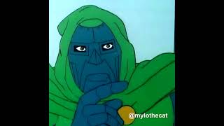 Dr. Doom as MF DOOM - All Caps