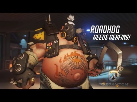 Overwatch Beta - Roadhog needs a Nerf!
