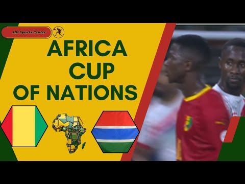 Guinea Vs  Gambia 2024 Africa Cup of Nations Highlights HD