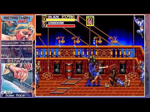 Retrothon 2023 - (004) Streets of Rage 2: New Era (any%) by Sonicman2005