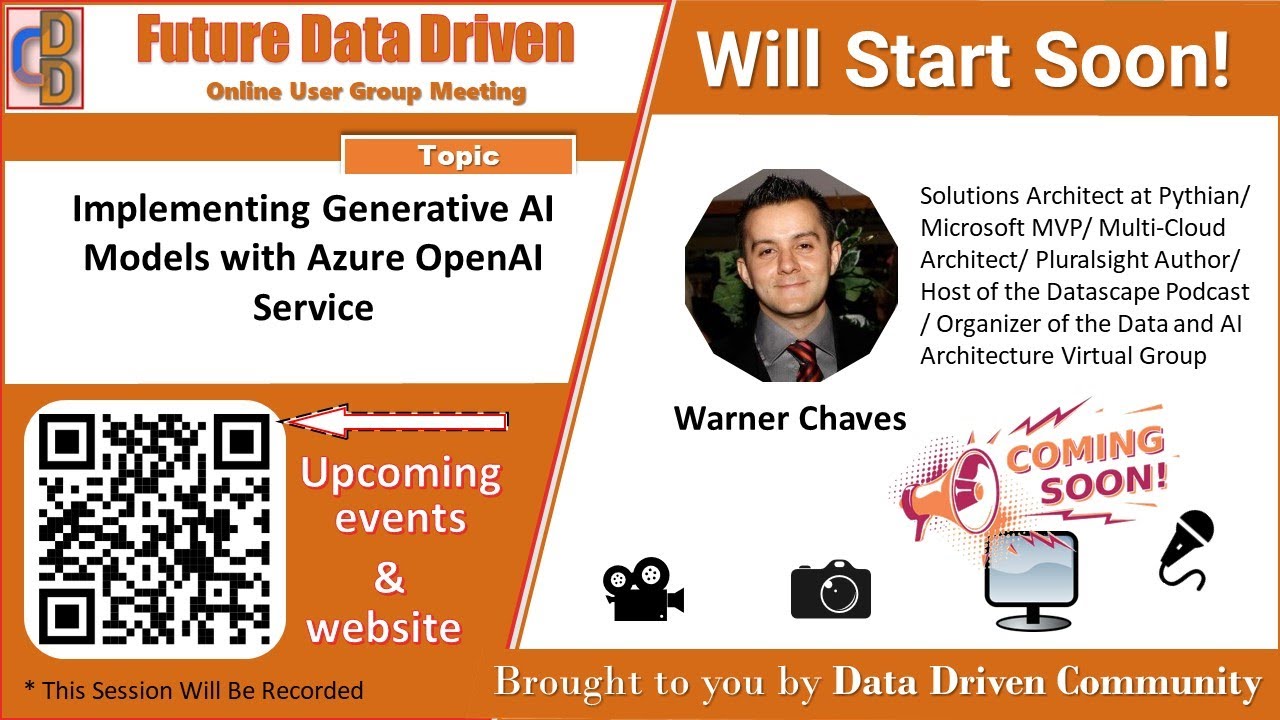 Cloud Data Driven | 2024-03-07 | Implementing Generative AI Models with Azure OpenAI | Warner Chaves