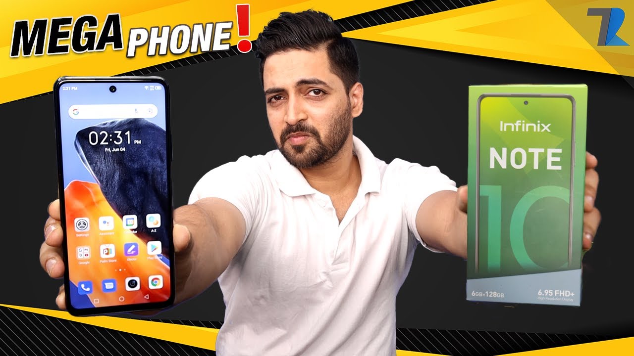 Infinix Note 10 - Unboxing & Hands On - 6.95 Display | Helio G85 | 5000 mAh 18W | 48MP For ₹11,000⚡⚡
