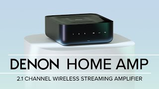Video thumbnail for Denon Home Amp: Small Amp, Large Features - 2 Ch. 100W Amplifier with HEOS Built-in by Audio Advice