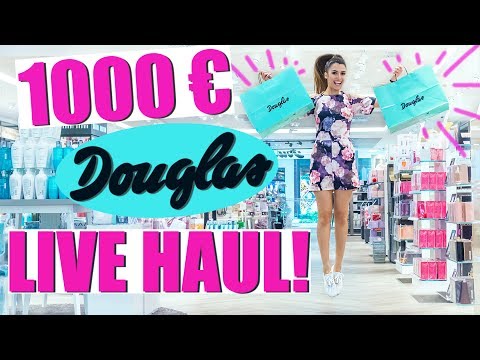 1000€ LIVE HAUL DEN IHR BESTIMMT 🛍💕 IM DOUGLAS + VERLOSUNG!  KINDOFROSY