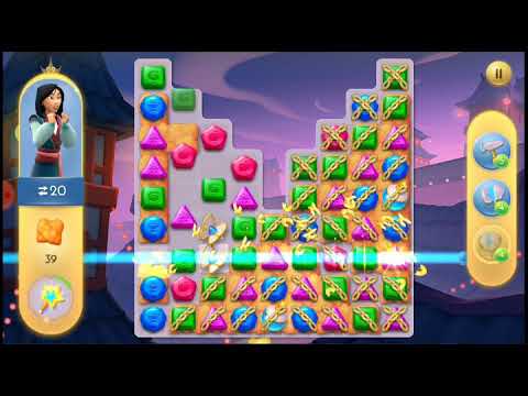 DISNEY PRINCESS MAJESTIC QUEST MULAN #621 LEVEL 29 ANDROID GAMEPLAY HD (OFFICIAL VIDEO).