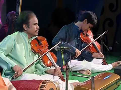 Varnam Viriboni - Raga Bhairavi - Tala Atta | Dr L Subramaniam & Ambi Subramaniam (Live at KGS)