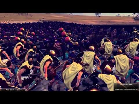 ROME 2 - 300 Spartans vs 1000 Persians