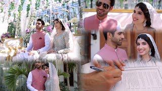 AN ELEGANT NIKKAH  CEREMONY/ FURAQN AND KOMAL PAKISTANI WEDDING SHOOT