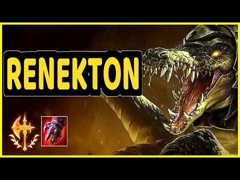 RENEKTON VS GNAR TOP GAMEPLAY CHALLENGER I