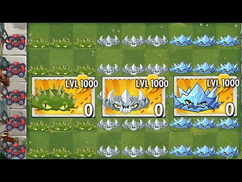 PvZ 2 New Plant - Spikeweed VS Spikerock VS Ice Weed - Who 's Best Plant?