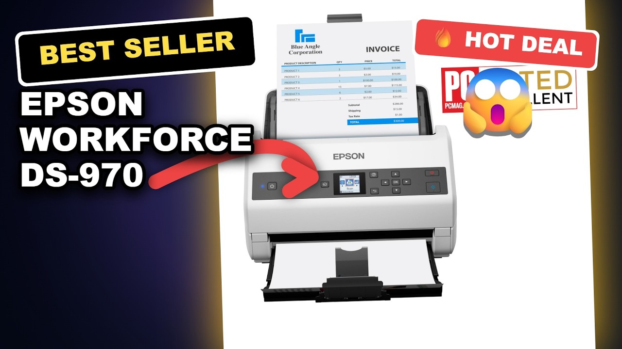 Epson Workforce DS-970 Sheetfed Scanner Honest Review: Is It Worth Investing in 2024?