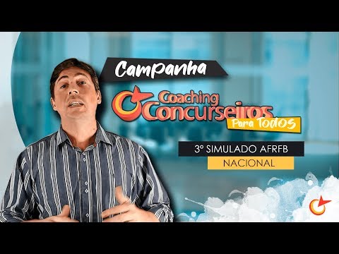 [GRATUITO] Simulado Nacional AFRFB | Coaching Concurseiros