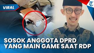 SOSOK SYAHRI, ANGGOTA DPRD Termuda yang Viral Asyik Main Game dan Merokok Saat Rapat Dewan
