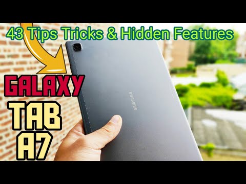 43 Tips and Tricks for the Samsung Galaxy Tab A7 | Hidden Features!