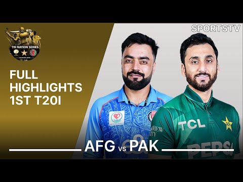 Full Highlights | Afghanistan vs Pakistan | T20I Tri Nation Series 2025 | Match 1 | ECB | M3Q1K