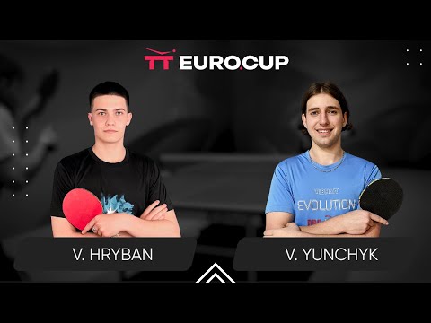 12:00 Vadym Hryban - Valentyn Yunchyk 06.11.2023 TT Euro.Cup Ukraine Star. Table 4