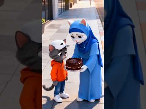 ماما جعفر اشترت كيكه الشوكولاته للفقيره 🤯🙀