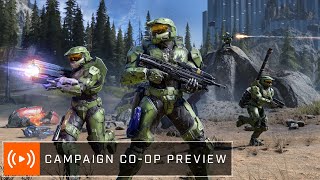 Кооперативную кампанию Halo Infinite показали в прямом эфире