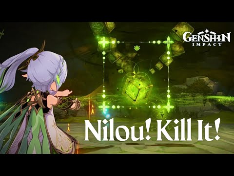 NILOU BLOOM vs DENDRO HYPOSTASIS | Go Boom with Bloom | Genshin Impact