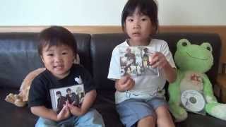 凛寧5歳・煌1歳CODE-V Never Say Never