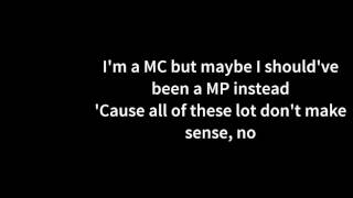 GONE MAD - Blay Vision ft Jme - Lyrics