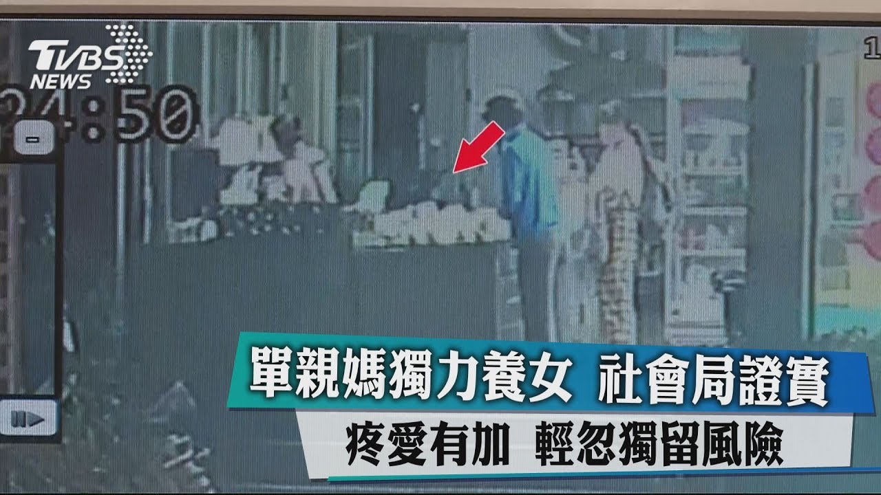 單親媽獨力養女!社會局證實疼愛有加 輕忽獨留風險