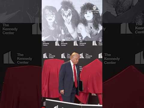 Trump announces Kennedy Center honorees, including KISS and Stallone