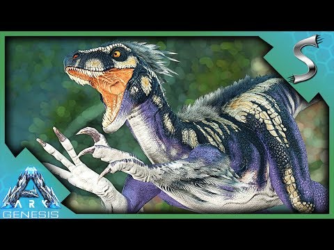 I REGRET GOING TO THE BOG TO TAME AN X-RAPTOR! - Ark: Genesis [DLC Gameplay E9]